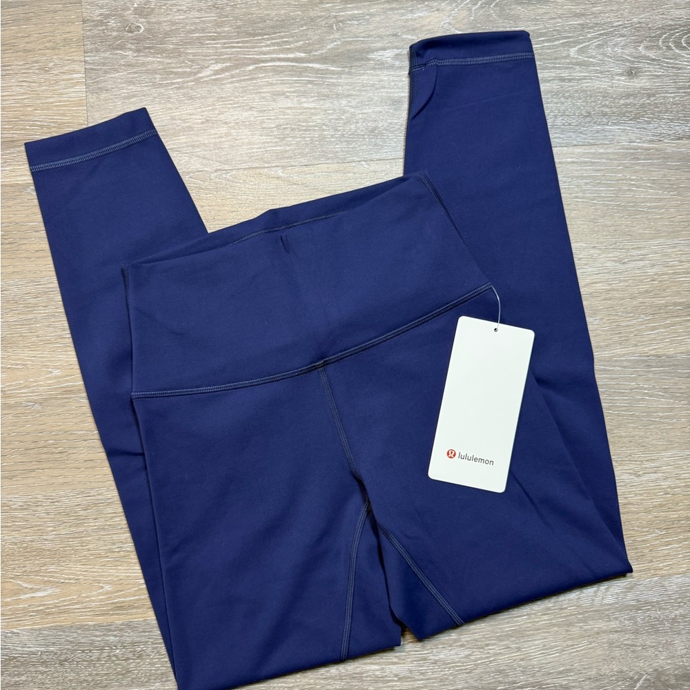 Lululemon Wunder Train High-Rise Tight 25" - Night Sea - Picture 2 of 5